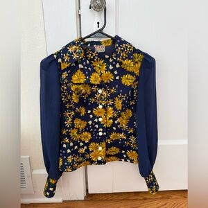 Vintage 1960’s Women’s Blouse